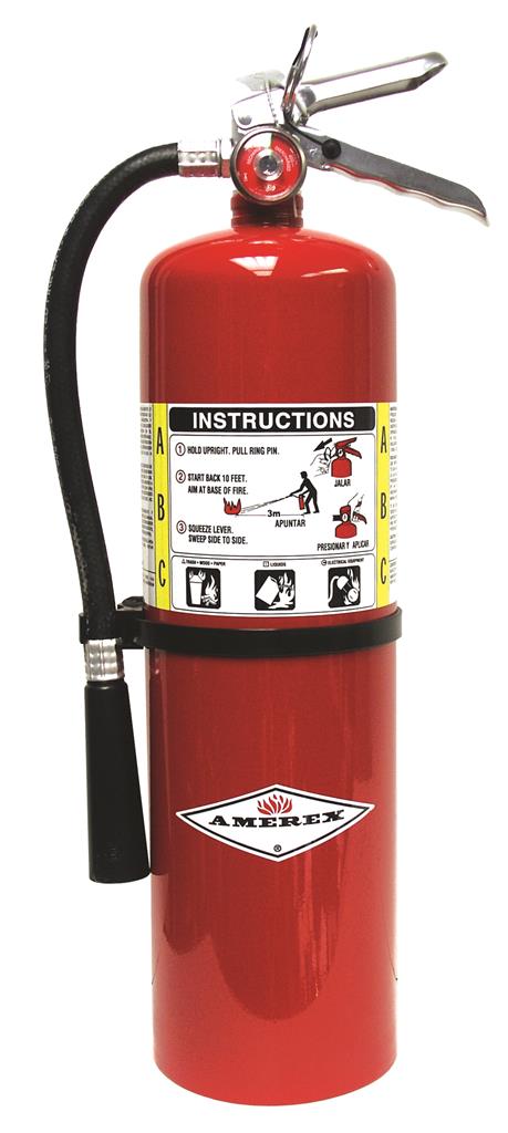 Amerex B456 - 10 LB. ABC Fire Extinguisher - UL Rating 4a80BC
