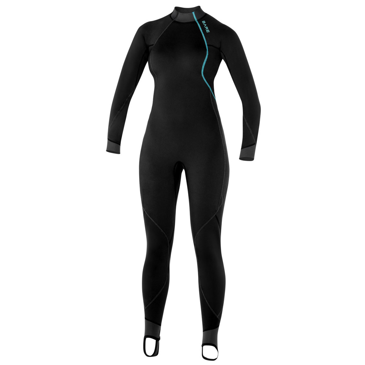 Details about   Bare Exowear Front Zip Jacket Thermal Protection Layer Women's Scuba Diving 