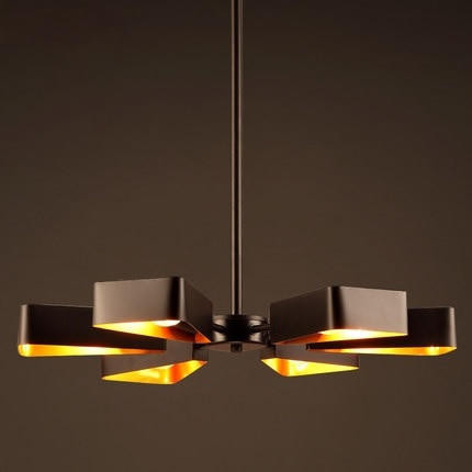 Gotham Large Black Industrial Pendant Light Head Vintage