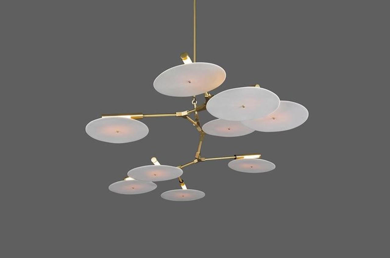 London Studio Collection - Branching Style Arms With Acrylic Disc ...
