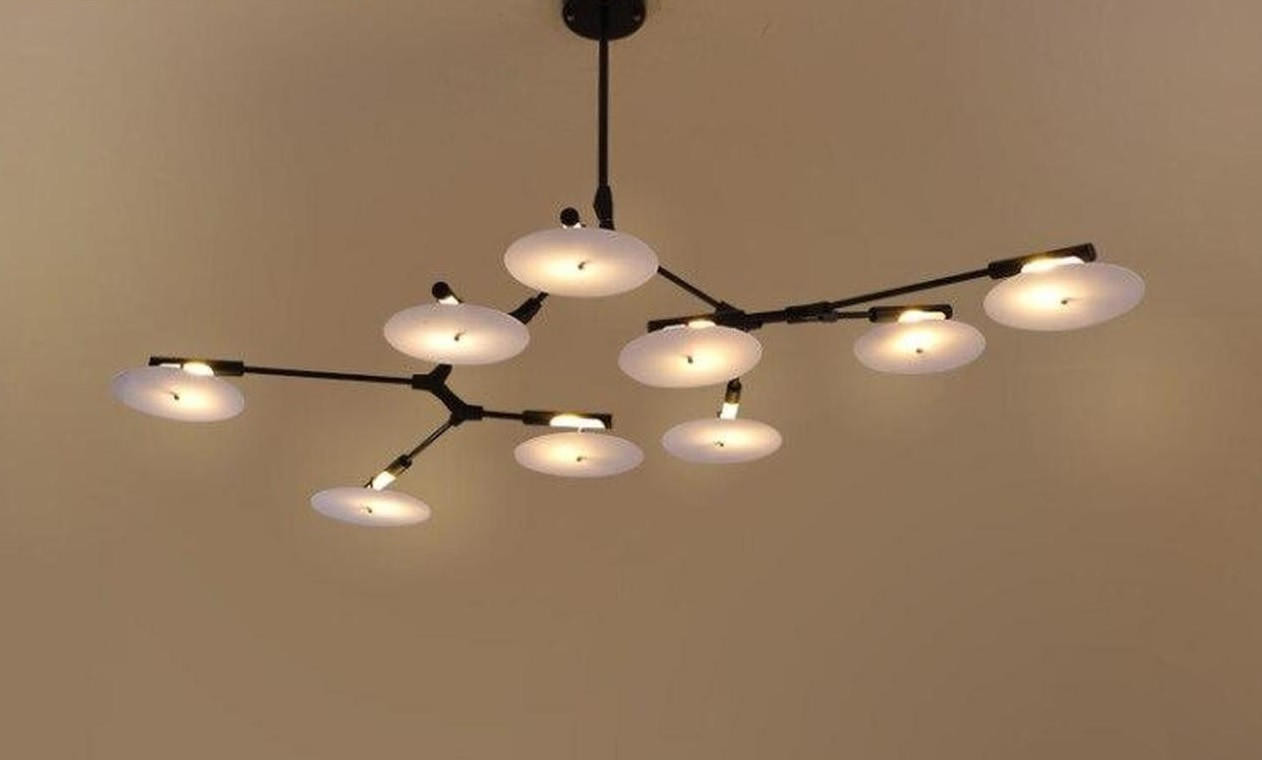 London Studio Collection - Branching Style Arms With Acrylic Disc ...