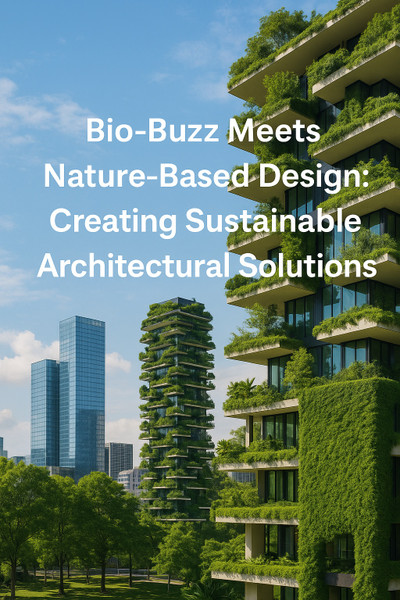Bio-Buzz Meets Nature-Based Design: Creating Sustainable Architectural Solutions