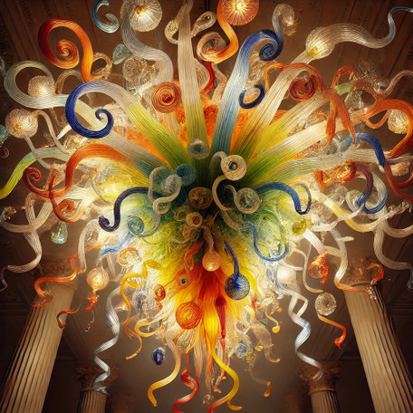 The Art of Light: Exploring the History and Craftsmanship Behind Chihuly Glass Chandeliers