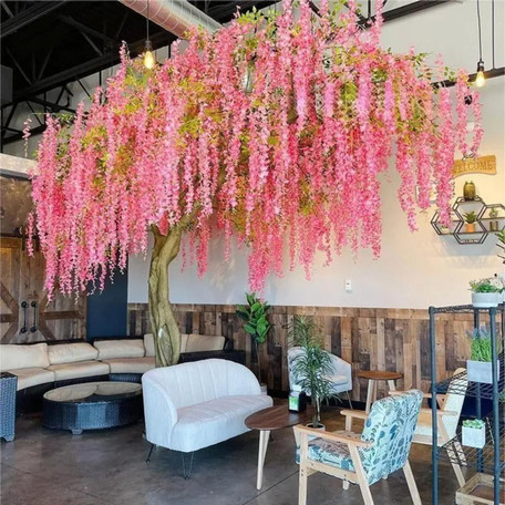 Creating Instagram-Worthy Spaces: Using Artificial Trees to Attract Guests
