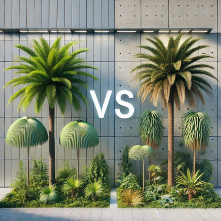 Imitation Palm Trees vs. Real Palm Trees: Pros, Cons, and What You Need to Know Before Choosing