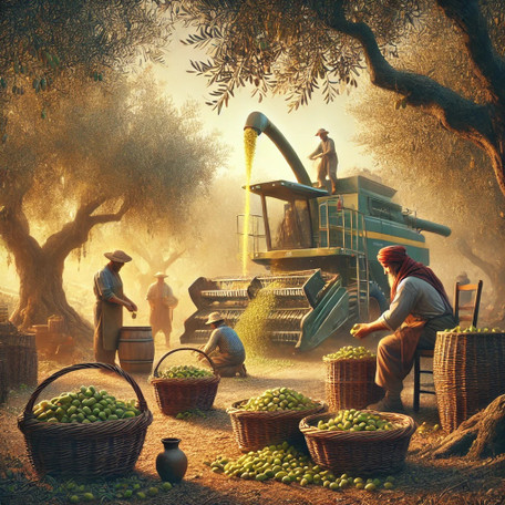 The Olive Harvest: Traditional Techniques and Modern Innovations