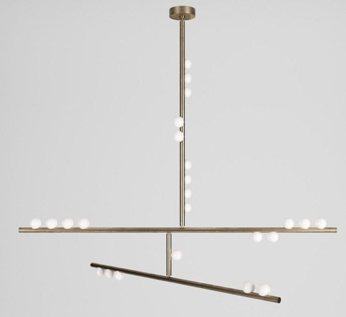 15 Bulb Drop Down Chandelier