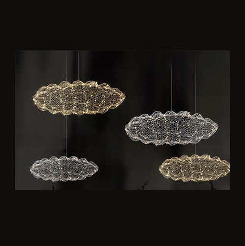 Sadie: Modern LED Cloud Light - Cloud Shaped Light - Hanging Light ...