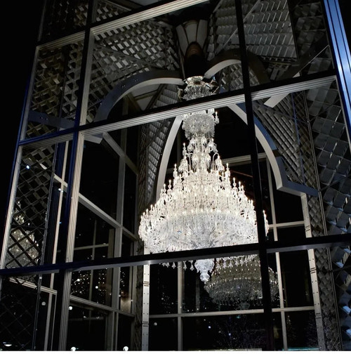 Aniana: Grand Foyer Chandelier - Elegant Lobby Lighting - Two-Story ...