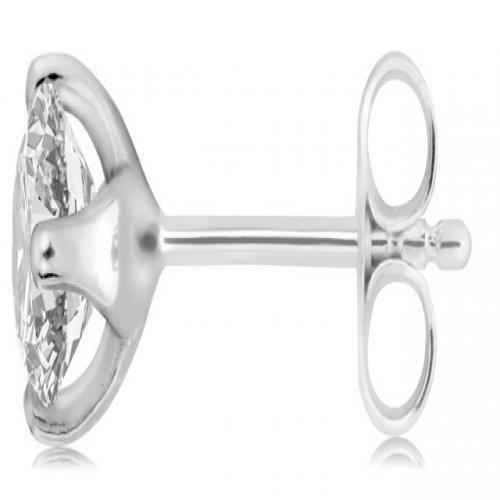 Isabella: Men's Diamond Single Stud .2ct Round Diamond