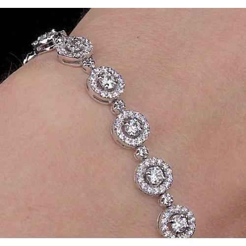 Vienna: Elegant Women's Diamond Tennis Bracelet .7ct Diamonds