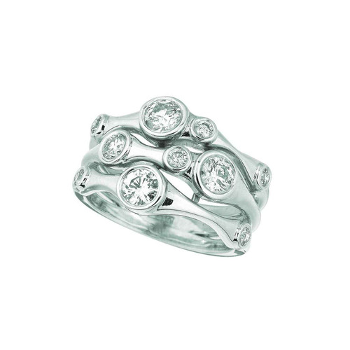 Madrid: Statement Diamond Ring For Men .1.10ct Round Brilliant Diamond