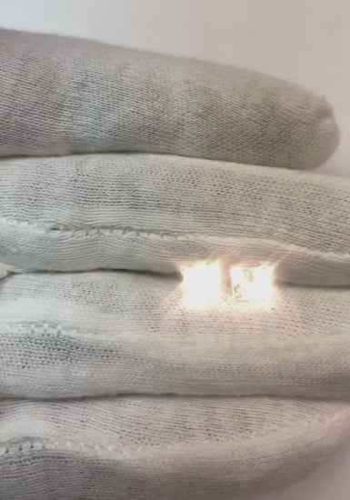 princess cut diamond stud earrings, 1.70 carat diamond earrings, VS1 clarity diamond studs, F color diamond jewelry, luxury diamond stud earrings, fine jewelry white gold studs, natural earth-mined diamond earrings, high jewelry diamond studs, investment grade diamond earrings, bespoke diamond jewelry, collector's diamond studs, exquisite craftsmanship earrings, 14K white gold luxury earrings, superior clarity diamond jewelry, timeless solitaire diamond earrings