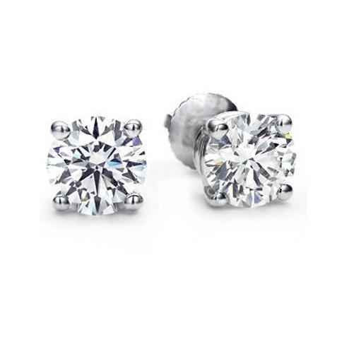 Vienna: Luxury Diamond Stud Earrings .2.90ct Total Weight