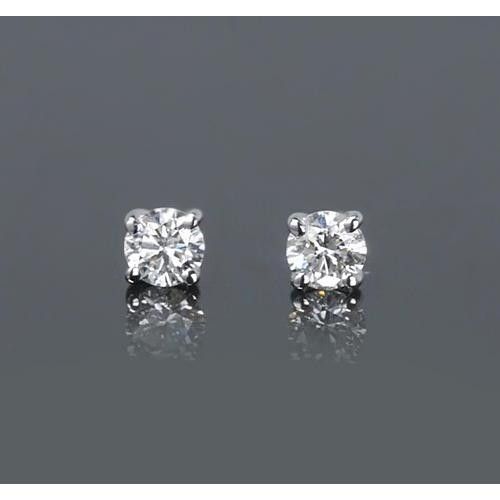 Vienna: Exquisite Diamond Stud Earrings .1.00ct Round Brilliant Diamonds Vienna: Exquisite Diamond Stud Earrings .1.00ct Round Brilliant Diamonds