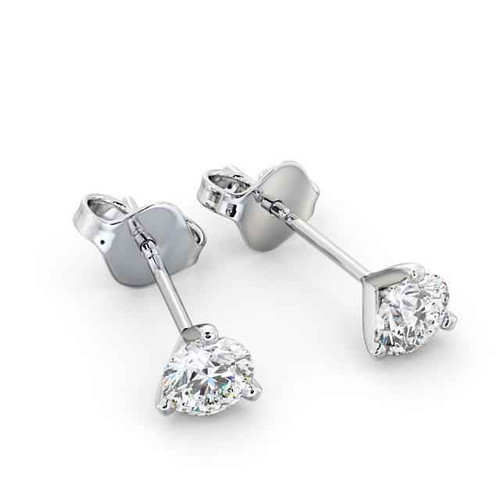 Vienna: Women's Diamond Stud Earrings .1.35ct Round Brilliant Diamonds