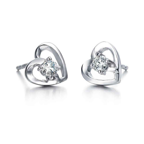 Orion: Luxury Diamond Stud Earrings .1.30ct Round Cut Diamonds