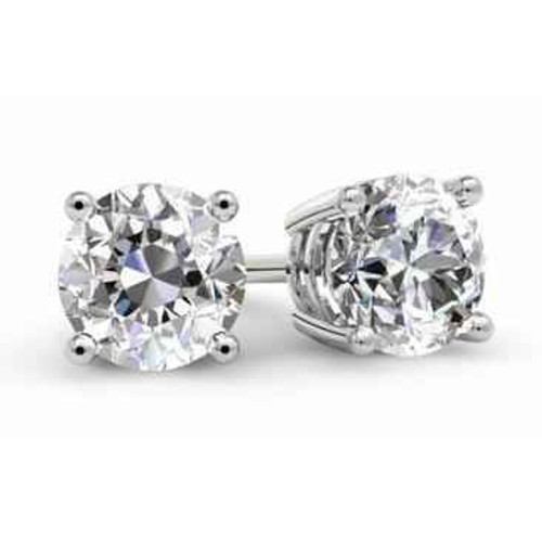 Victoria: Timeless Old European Cut Diamond Studs .6ct Total Weight