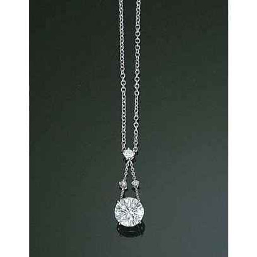 Isabella: Brilliant Cut Diamond Pendant .2.00ct Natural Diamond
