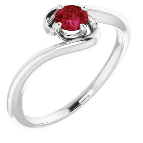 Vienna: Burmese Ruby Solitaire Ring .1.50ct Natural Ruby