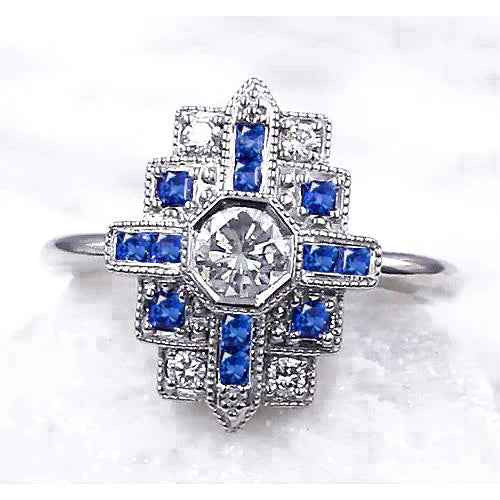 Florence: Exquisite Antique .Style Gemstone Ring