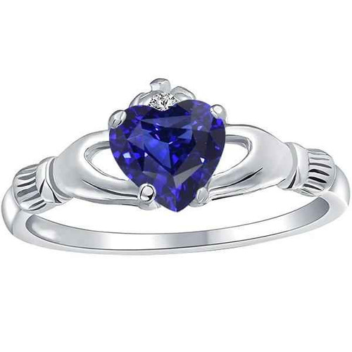 Isabella: Vintage .Inspired Sapphire Ring