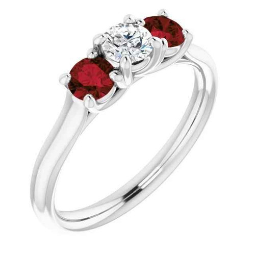 Isabella: Exquisite Diamond & Ruby Ring .2.40ct Natural Ruby