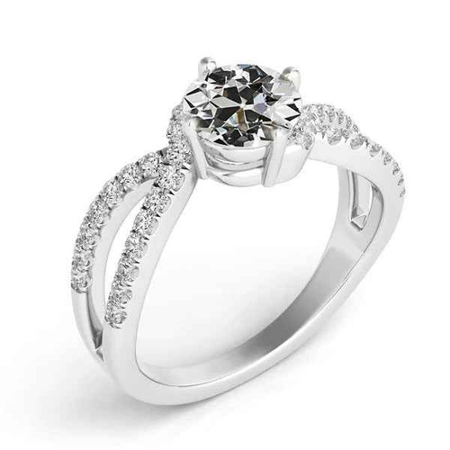 Victoria: Antique .Inspired Diamond Ring