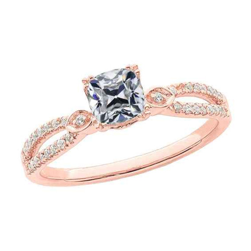 Victoria: Antique .Inspired Diamond Ring With Historical Charm