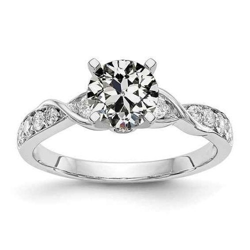 Victoria: Antique .Inspired Anniversary Ring