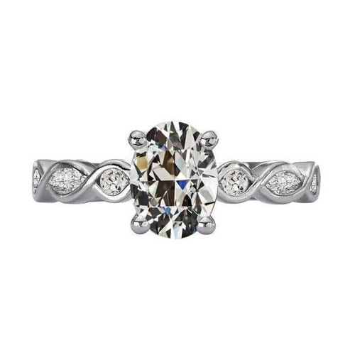 Victoria: Infinity .Style Engagement Ring