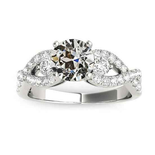 Victoria: Vintage .Inspired Engagement Ring