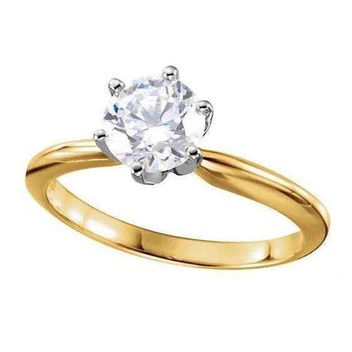 Victoria: Exquisite Diamond Solitaire Ring .3.52ct Round Brilliant Diamond