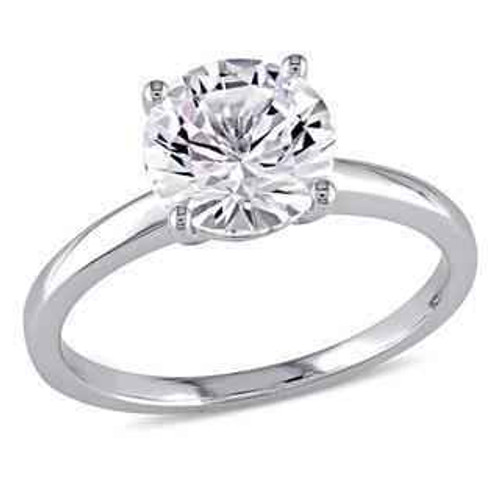 Victoria: Majestic Solitaire Diamond Ring .2.75ct Round Brilliant Diamond