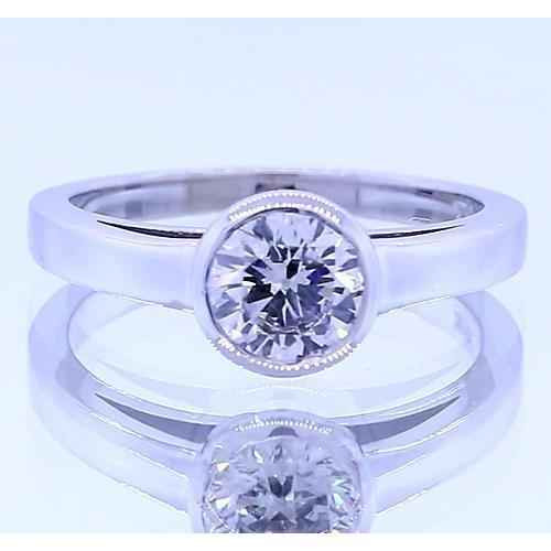 Vienna: Solitaire Diamond Ring .1.00ct Round Diamond