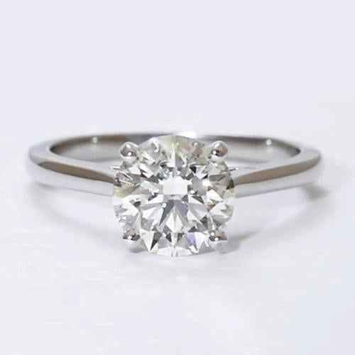 Victoria: Exquisite Diamond Solitaire Ring .2.00ct Round Brilliant Diamond