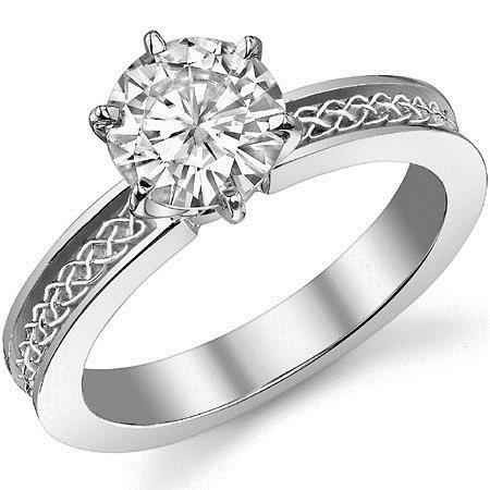 Vienna: Solitaire Diamond Anniversary Ring .2ct Round Brilliant Cut Diamond
