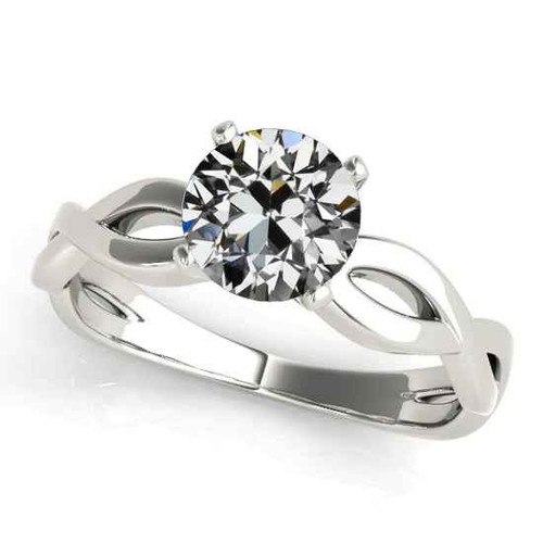 Victoria: Vintage .Inspired Solitaire Ring
