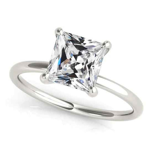Victoria: Exquisite Cushion .Cut Solitaire Ring