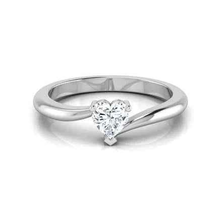 Vienna: Solitaire Diamond Engagement Ring .2.50ct Round Cut Diamond