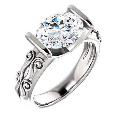 Isabella: Antique .Style Solitaire Ring