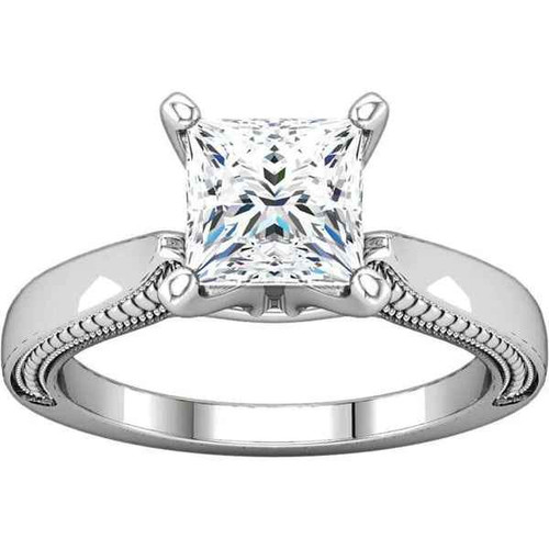 Vienna: Vintage .Style Solitaire Ring