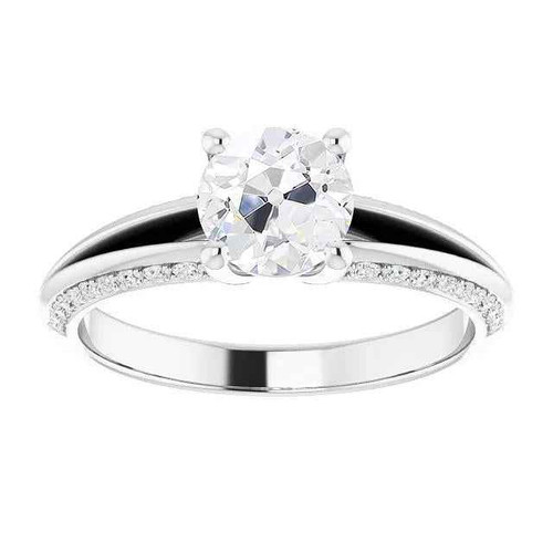 Vienna: Antique .Inspired Engagement Ring