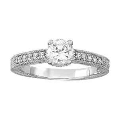 Vienna: Antique .Style Diamond Ring
