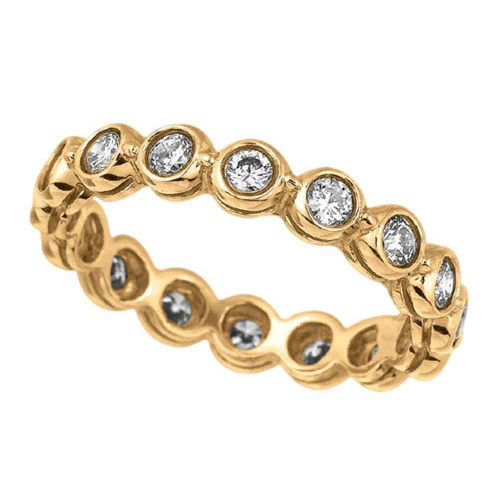 Victoria: Exquisite Diamond Eternity Band .1.60ct Round Brilliant Diamonds