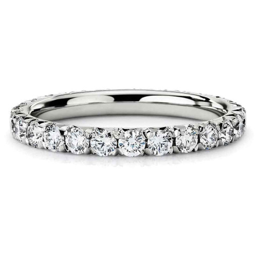 Victoria: Exquisite Diamond Eternity Band .2.40ct Round Diamonds