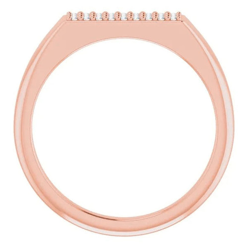 Ylellinen timanttien timanttien eTnity Band, VS1-timanttirengas, F Color Diamond Band, Natural Earth Earth -bänd Timant -korut, Hienot korujen puoliksi anto-bändi, 14K Rose Gold Diamond Ring, Elegant Diamond Wedding Band, Collector&#39;s Diamond Jewelry, sijoitusluokan timanttiyhtye, ruusun ruusukulan rengas, hienojen pinojen hienojen korut timanttikaappi