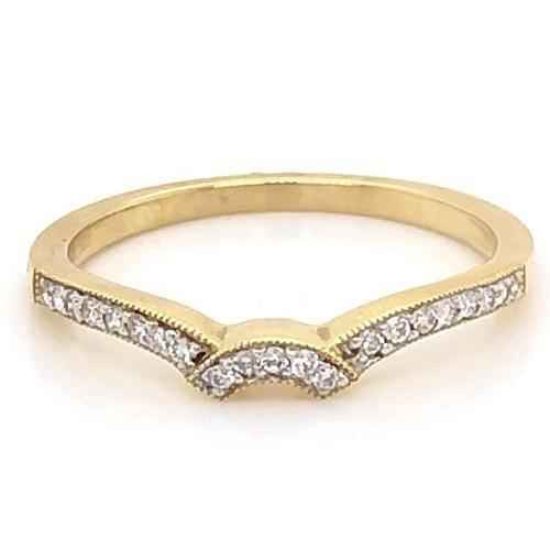 Florence: Exquisite Diamond Half .Eternity Wedding Band