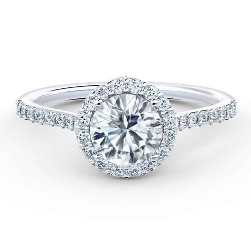 Isabella: Exquisite Halo Engagement Ring .2.60ct Natural Diamonds