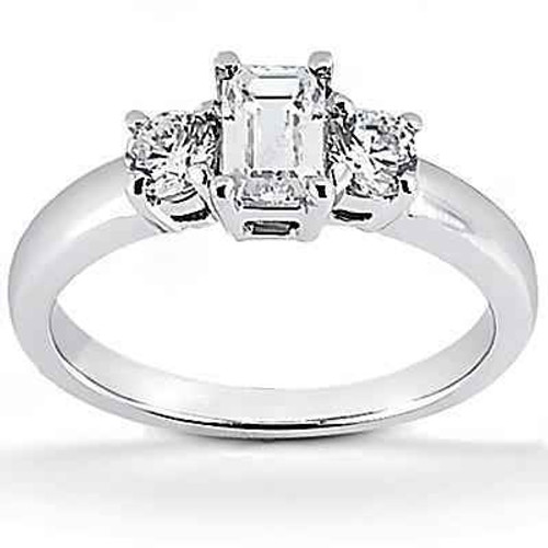 Victoria: Exquisite Three .Stone Diamond Ring